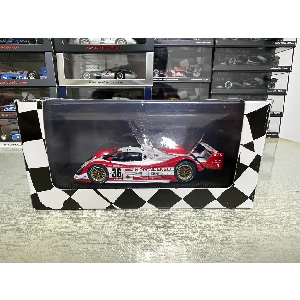 EBBRO 1/43 Toyota Toyota TS010 Nippondenso 1993 Model Original Package, Appearance As Shown.SF On De