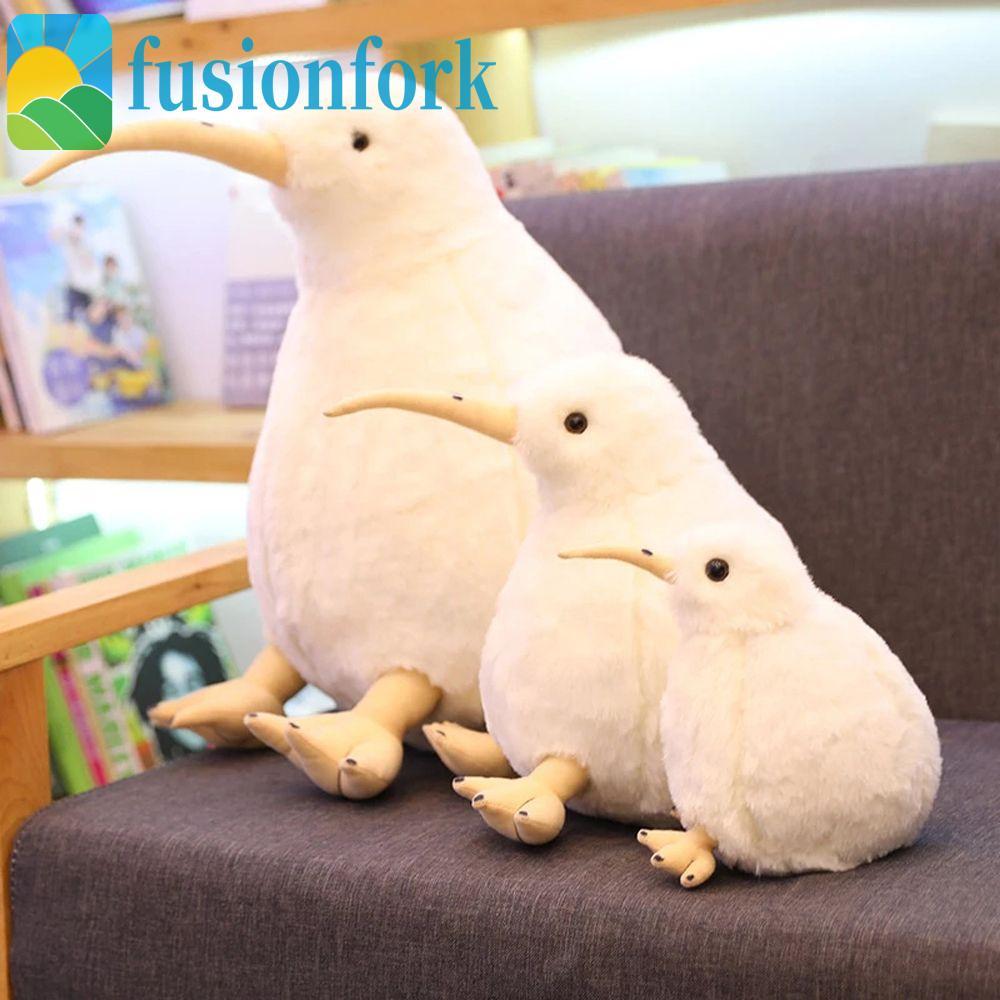 ฟิวชั่นฟอร์ก​ Kiwi Bird ของเล่นตุ๊กตาตกแต่งบ้านเด็กน่ารักเหมือนจริง Kiwi Bird หมอนการ์ตูนคริสต์มาส Z