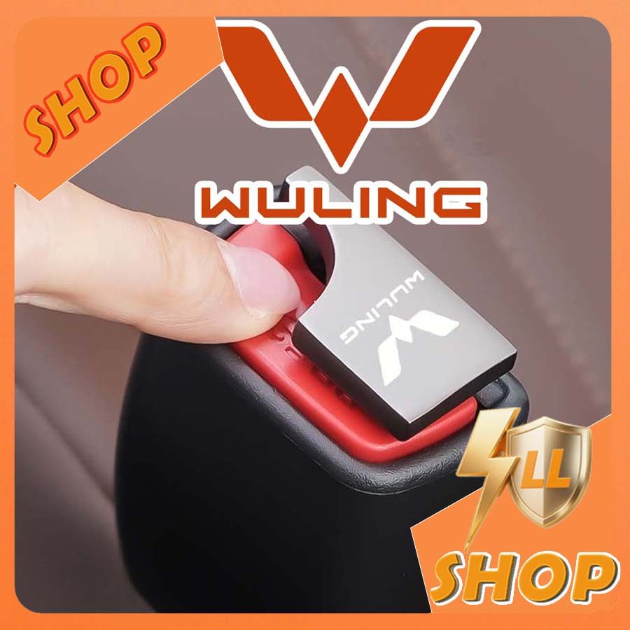 [READY]WULING BINGUO Car Seat Belt Buckle WULING AIR EV Body Kit Decoration binguo ev Auto Parts YZR