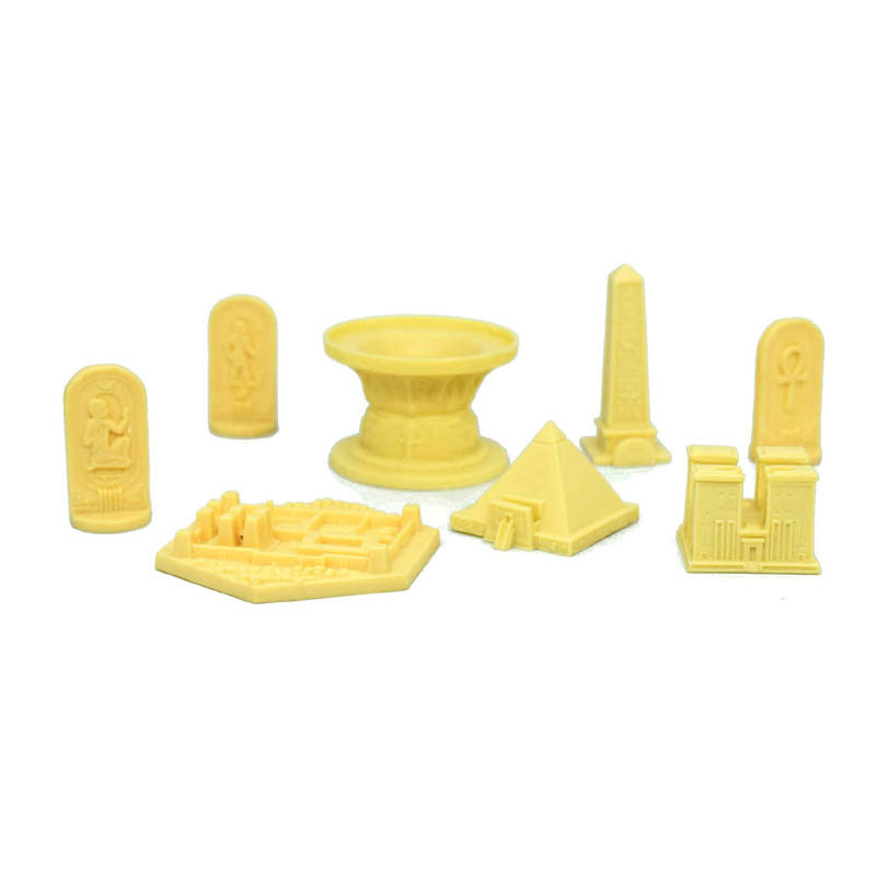 Anka Board Game Model Indicator Marker Pyramid City Stone Stele Building