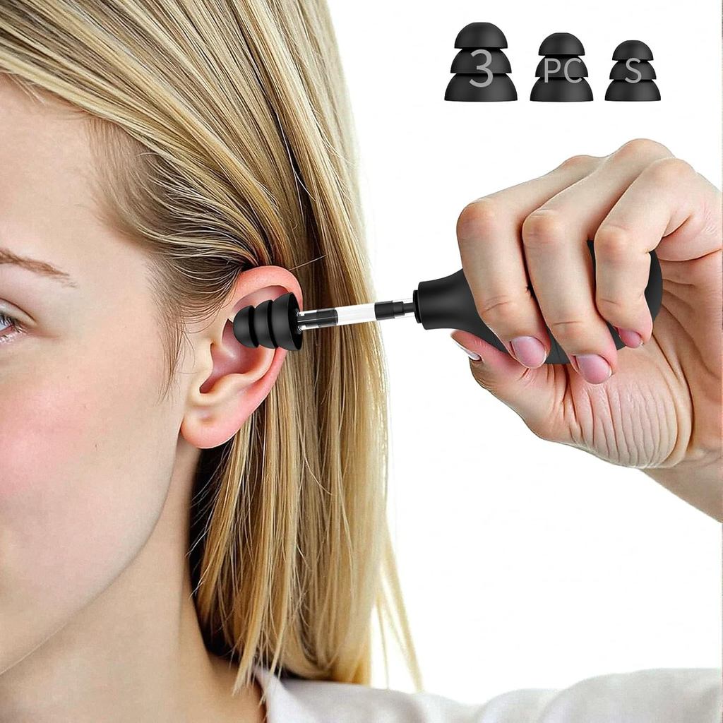 Ear Pressure Relief Device for Alleviating Migraine, Tension, and Tinnitus - Ringing Ears Solution, 