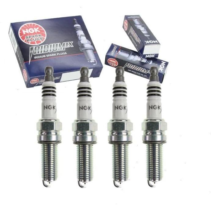 หัวเทียน NGK Iridium IX 4 ชิ้นเข้ากันได้กับ Honda Civic 1.8L 2.4L L4 2012-2015