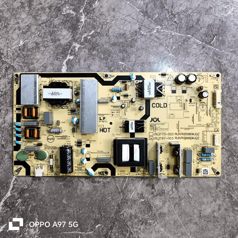 เพาเวอร์บอร์ด ชาร์ป 4T-G70G9DA/M70M6DA ของแท้ รหัส JSL2197-003 RUNTKB666WJQZ