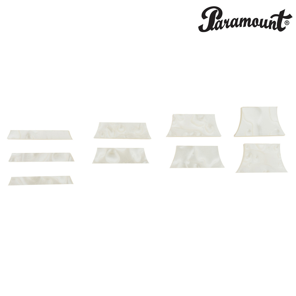 Paramount DK8 อินเลย์กีตาร์ มุกคอกีตาร์สี่เหลี่ยมคางหมู / 1 แพ็คมี 9 ชิ้น (Trapezoid Position Guitar