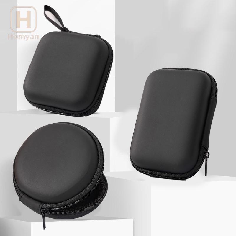 Tianyuaneee แบบพกพา 3C Hard Digital Gadgets กระเป๋าเก็บหนังเทียมหูฟัง Charger Case สายเคเบิลข้อมูล U Disk Organizer Well