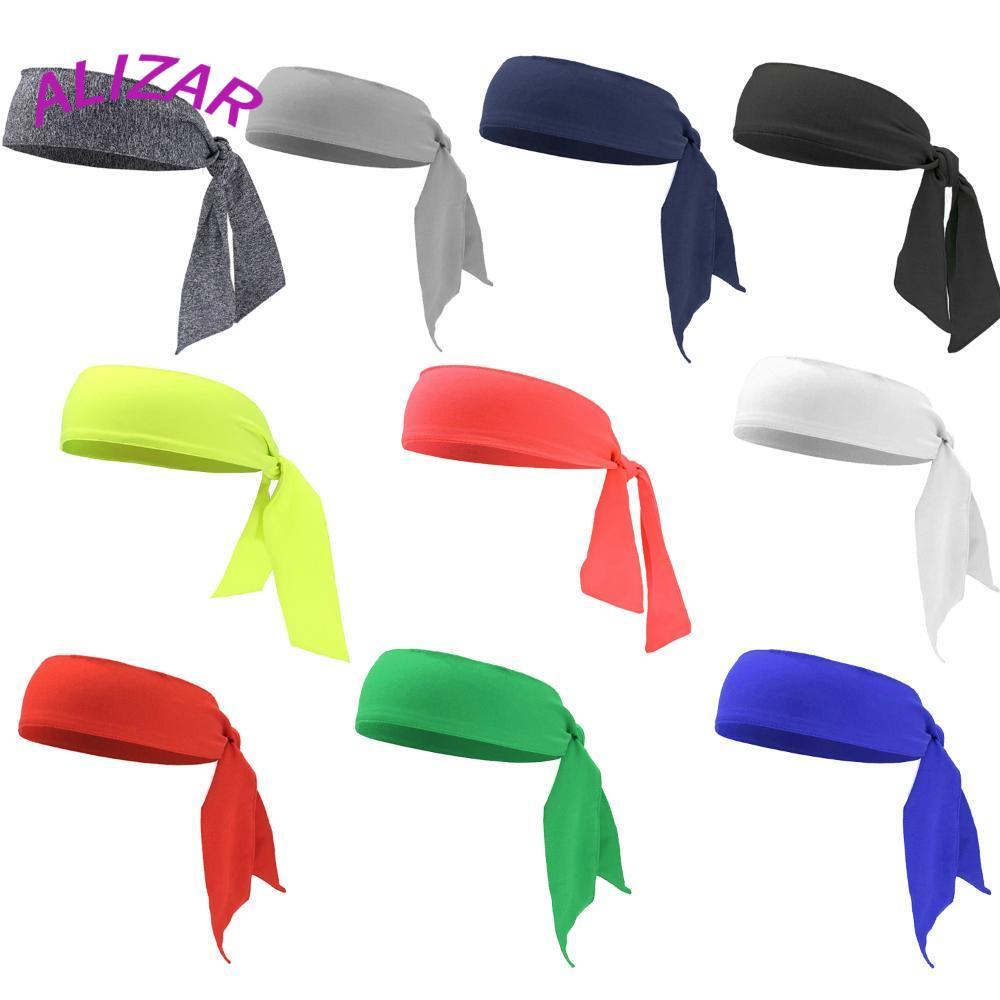 ที่คาดผมแบบโจรสลัด ALIZAR 10 สี ใช้ในการออกกำลังกาย และเหมาะสำหรับโยคะ