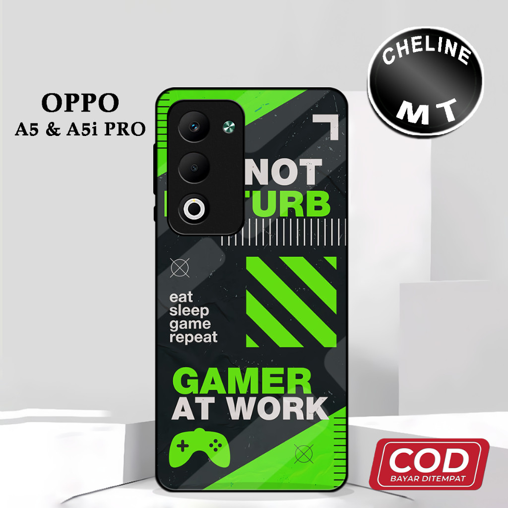 ( DD 30 ) เคส Sofcase Glossy สําหรับ Oppo A5 l oppo A5i PRO l Anime Motif l บทคัดย่อ l น่ารัก l Kesi