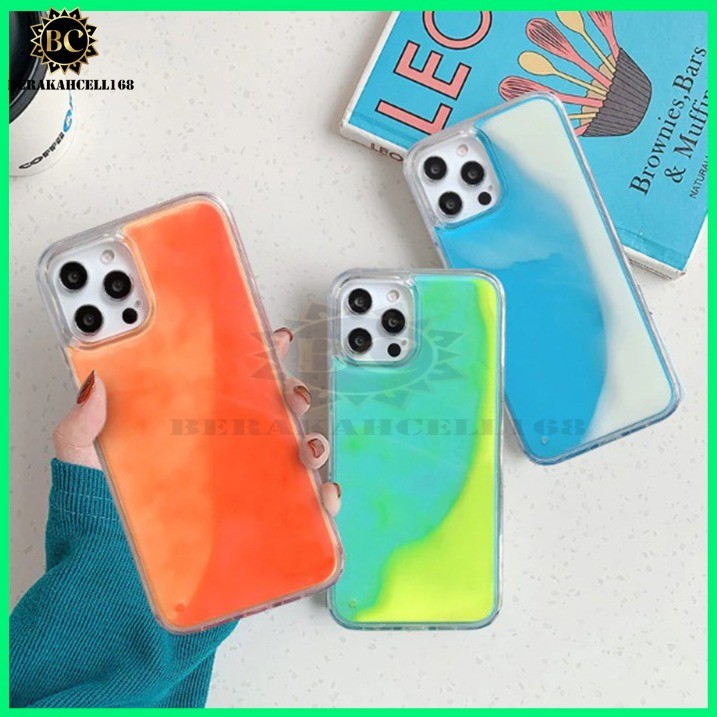 BCL168- CASE LUMINOUS GLOW IN THE DARKNESS QUICKSAND สําหรับ VIVO Y21D Y31 5G Y29S Y35 Y33A Y33S Y33