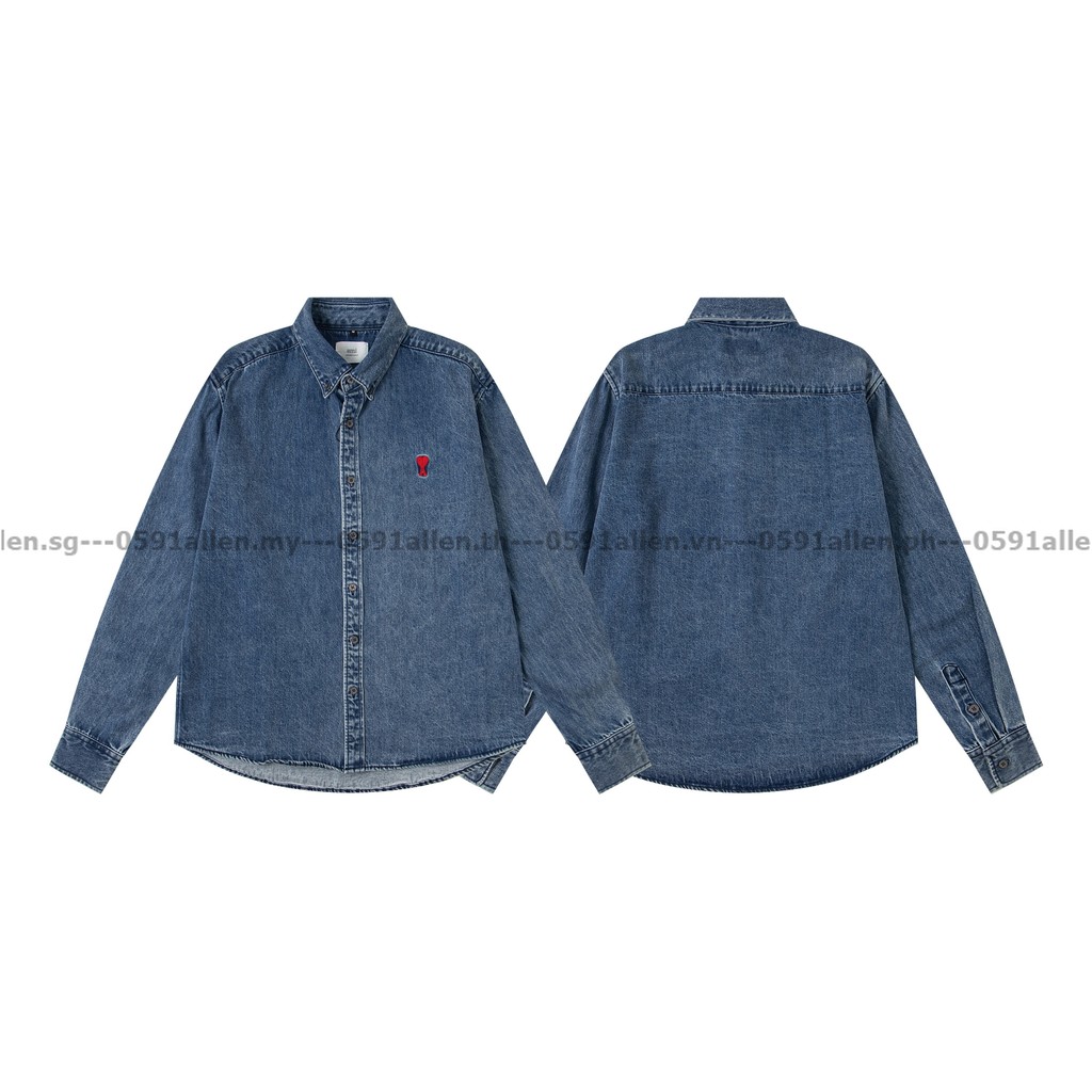 เสื้อเชิ้ตยีนส์ AMI Paris ADC