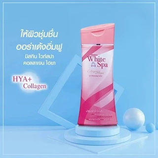 Mistine White Spa โลชั่นมิสทีนไวท์สปาบอดี้โลชั่น 200 มล.