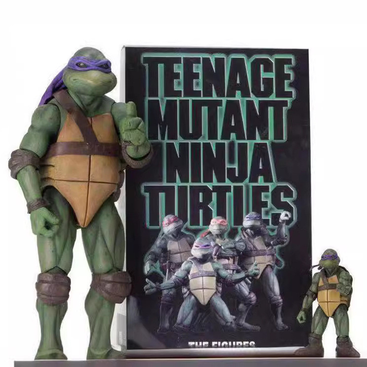 [คลังสินค้าพร้อม] NECA Ninja Turtles TMNT 2018 SDCC Limited Edition 23 ซม.Action Figure รูป