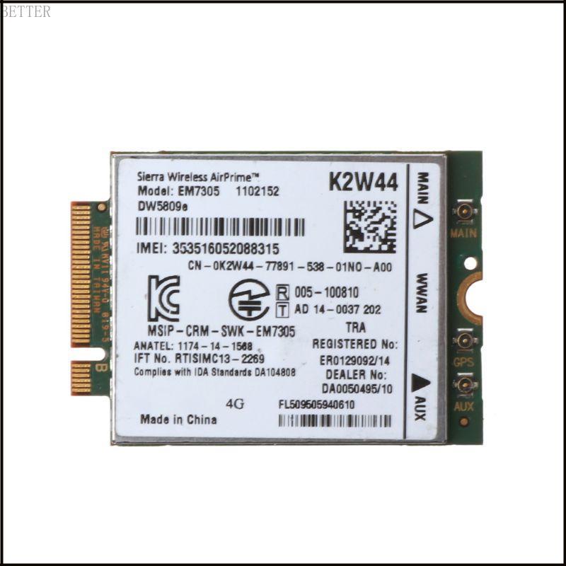 BETT โมดูล 4G EM7305 DW5809E การ์ด WWAN สําหรับ Dell E7450 E7250 7250 E5550 5550 E5450