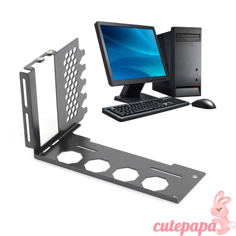 Cutep SXJ-B GPU วงเล็บโลหะแนวตั้งสําหรับแปลงมุมกราฟิกการ์ดในเคส PC GPU Mount Bracket