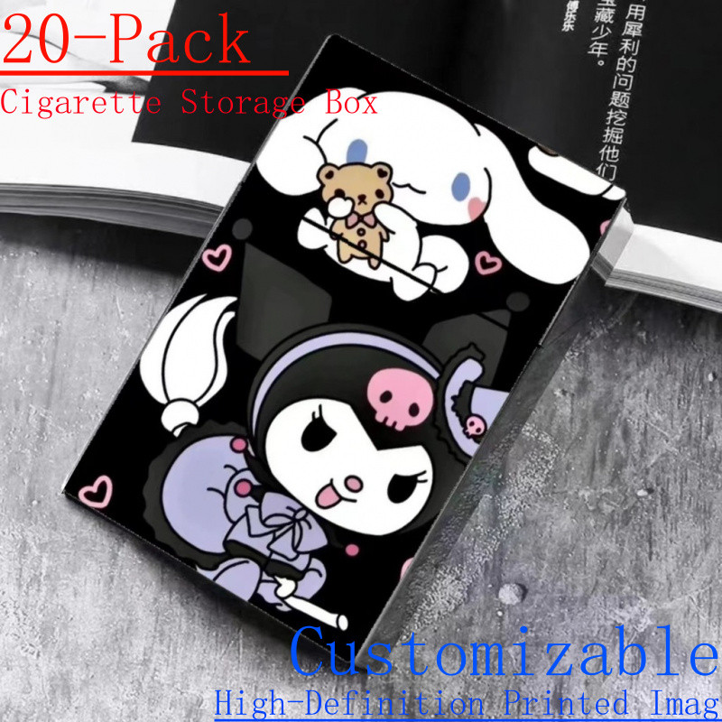 Duog Cartoon Crayon Shin-Chan กล่องเก็บความจุใหญ่ 20 ชิ้น ฝาปิดกดอัตโนมัติ พกพาสะดวก สําหรับการ์ดหรือยา ของขวัญ