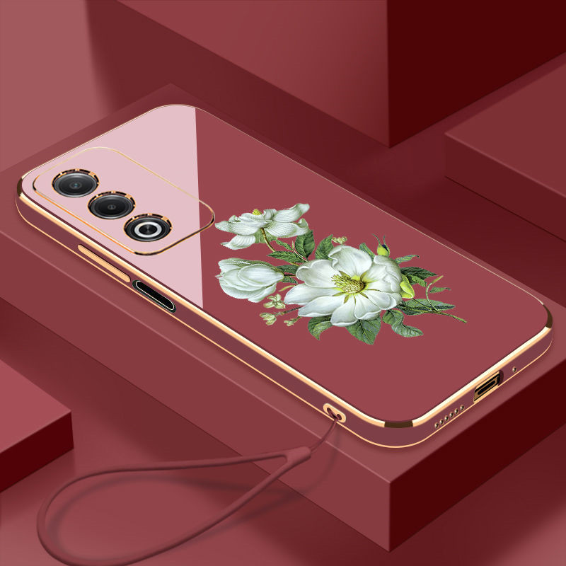 เหมาะสําหรับเคสโทรศัพท์ OPPOA3X a3 Vitality Electroplating ซิลิโคนรวมทุกอย่าง PKD110 เลนส์กันกระแทก 