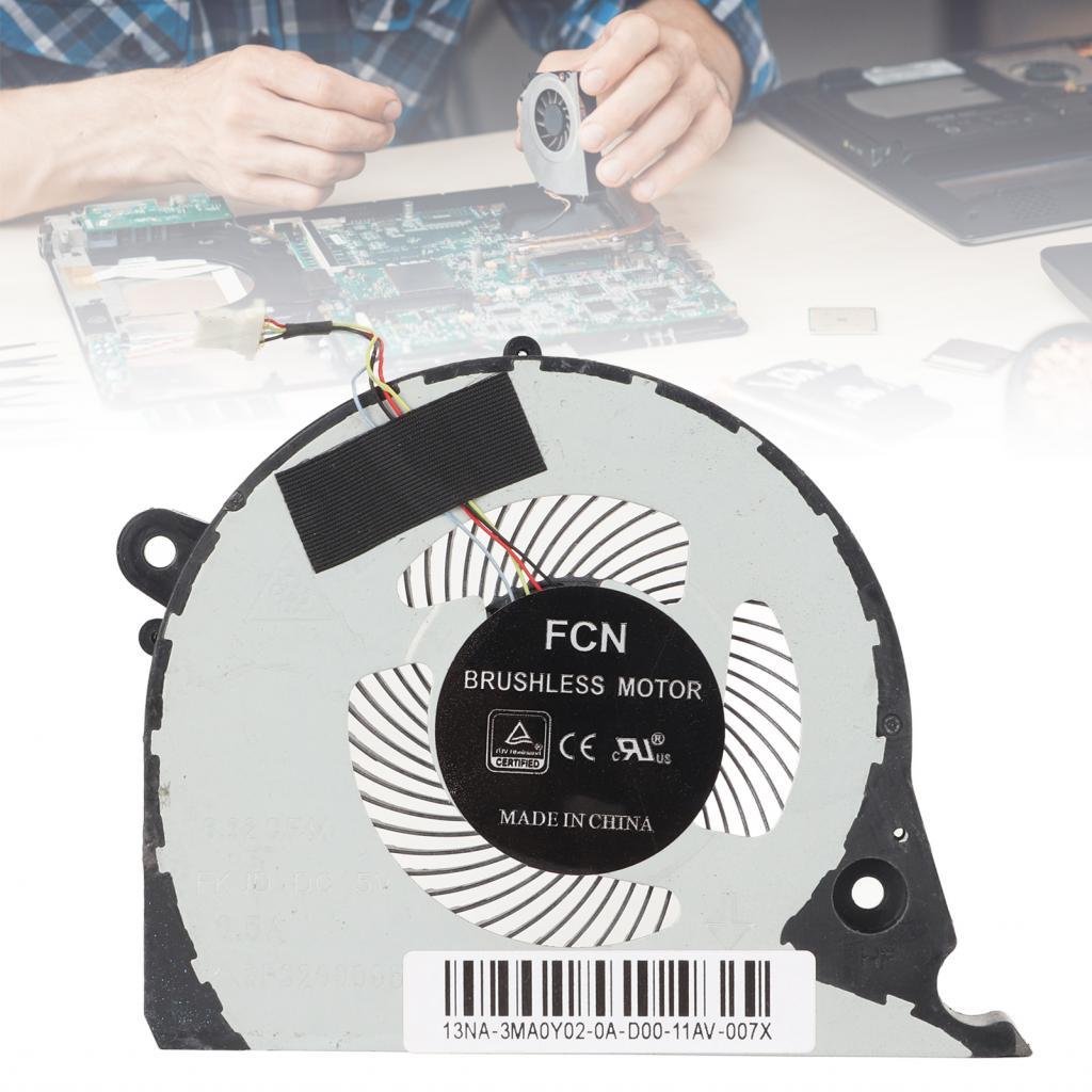 Ropa888 Acogedor CPU GPU พัดลมระบายความร้อนแล็ปท็อปเปลี่ยนเข้าสําหรับ Dell Inspiron G7 15 7000 7577 