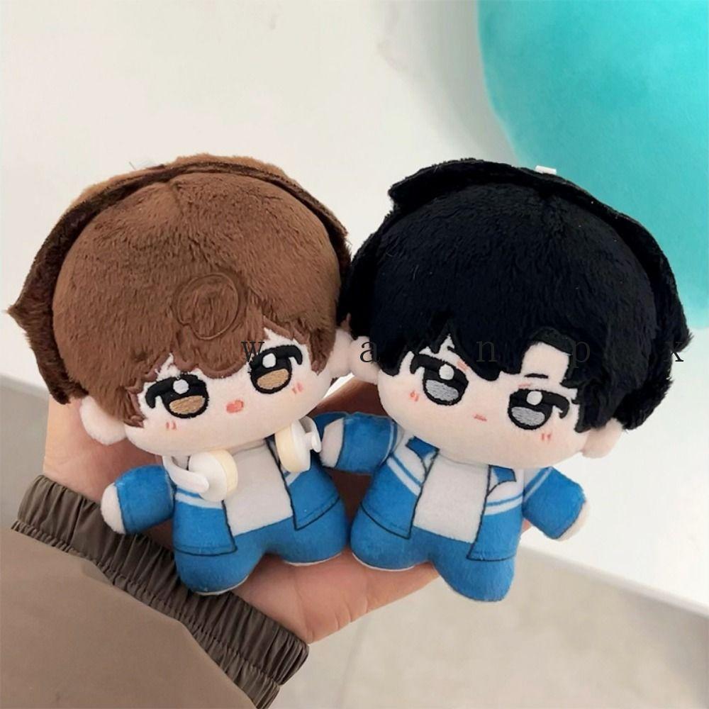 WANGPX ตุ๊กตา On1y One, ตุ๊กตาผ้าฝ้าย Mini Soft Plush Mou Mou ตุ๊กตา,คอลเลกชัน 10 ซม.คอสเพลย์ Jiang 