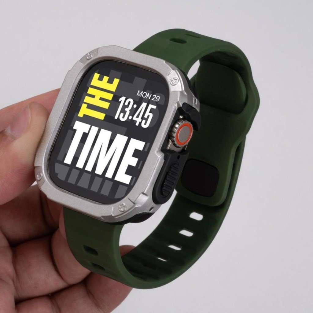 เคส + สายรัดสําหรับ แอปเปิล ดู พิเศษ 3 49 มม. ชุด11/10 42 มม. 46 มม. 44 มม. 40 มม. 45 มม. 41 มม. ฉันดู ชุด 8 9 7 6 5 4 กับ3 - รูปที่ 7