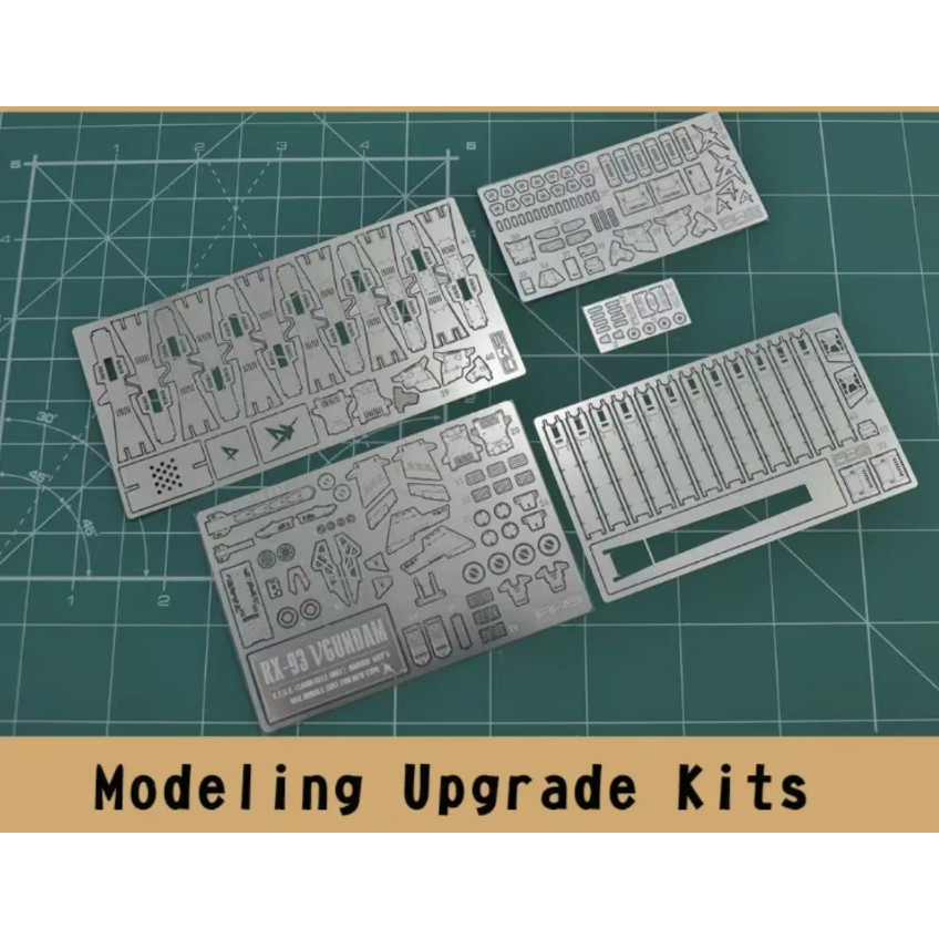 MAD S03 RG RX-93 อะไหล่ Nu Etching ไม่มีฟิกเกอร์