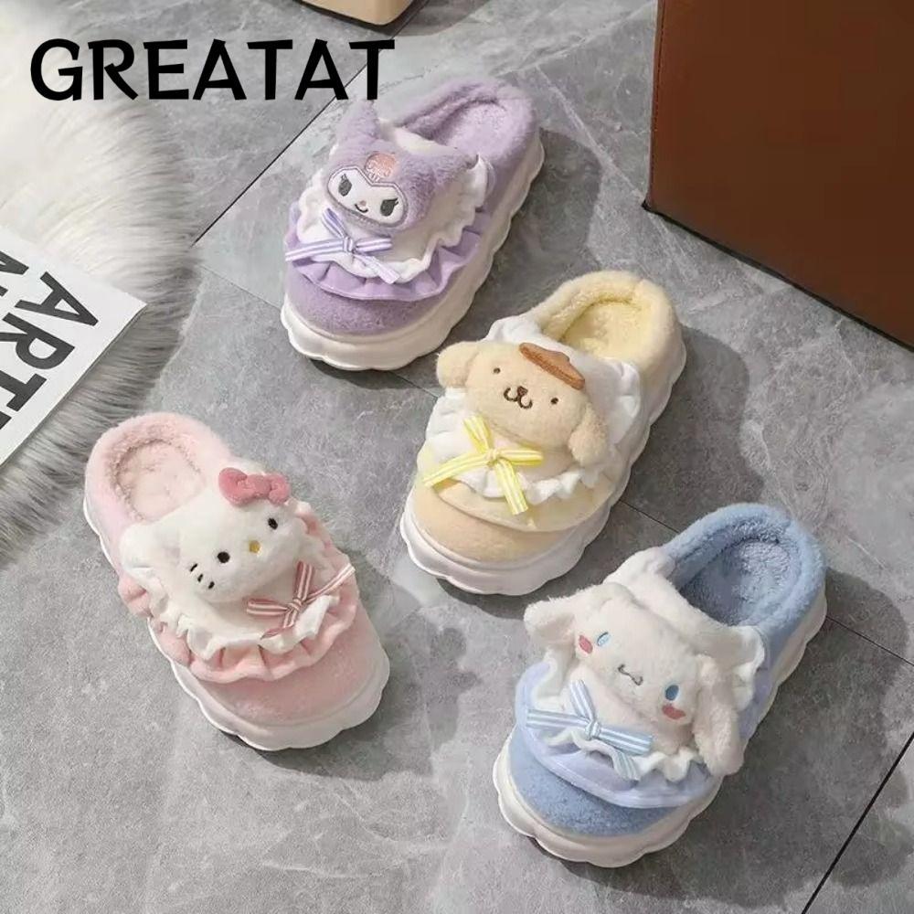 รองเท้าแตะตุ๊กตา Hello Kitty และเพื่อนๆ จาก Sanrio ดีไซน์น่ารักสำหรับของขวัญวันหยุด