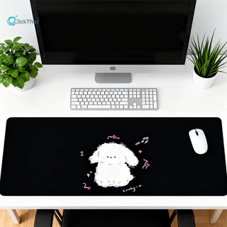 แผ่นรองเม้าส์ Mouse Pad กันน้ำ แผ่นรองเมาส์ขนาดใหญ่พิเศษ หนา 3 มม แผ่นรองเมาส์สำหรับเล่นเกมใหญ่แป้นพิมพ์เมาส์เสื่อ
