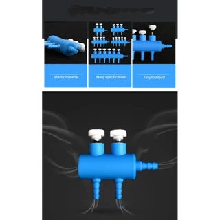 MOLANDOGO ปั๊มลมท่อ Splitter ขั้วต่อท่อน้ํา Fish Tank Oxygen Regulating Valve 1 Pc