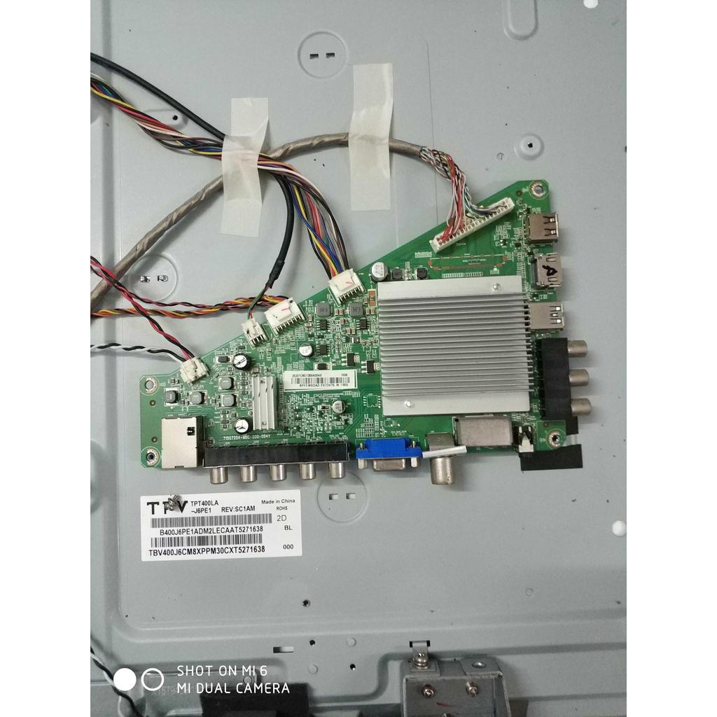 Philips 40PFF5650/T3 เมนบอร์ด 715G7204-M0E-000-004Y หน้าจอ TPT400LA-J6PE1