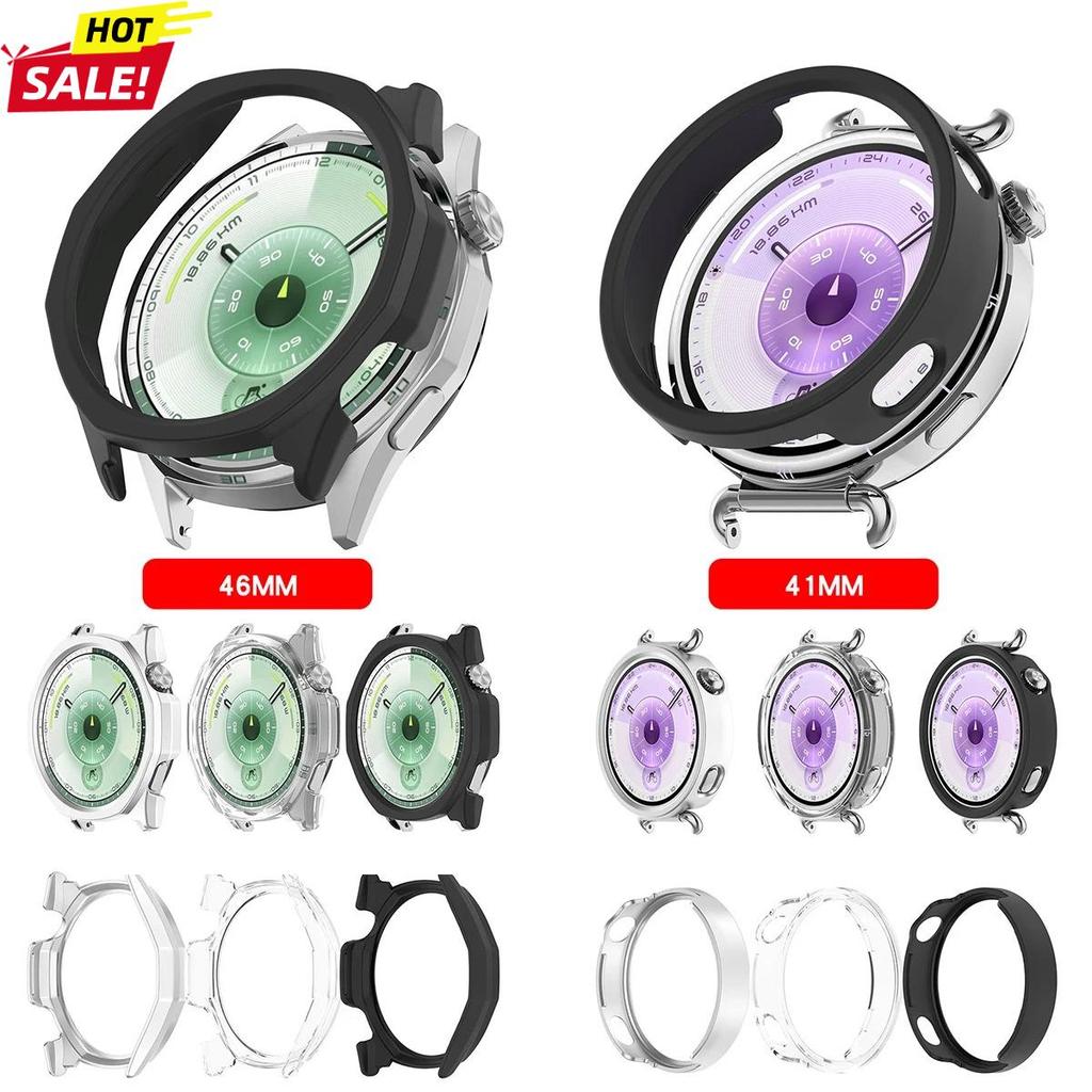 PC Protector สําหรับ Huawei นาฬิกา GT6 46 มม.41 มม.กันชนกลวงสําหรับนาฬิกา GT 6 41 มม.ฝาครอบป้องกัน