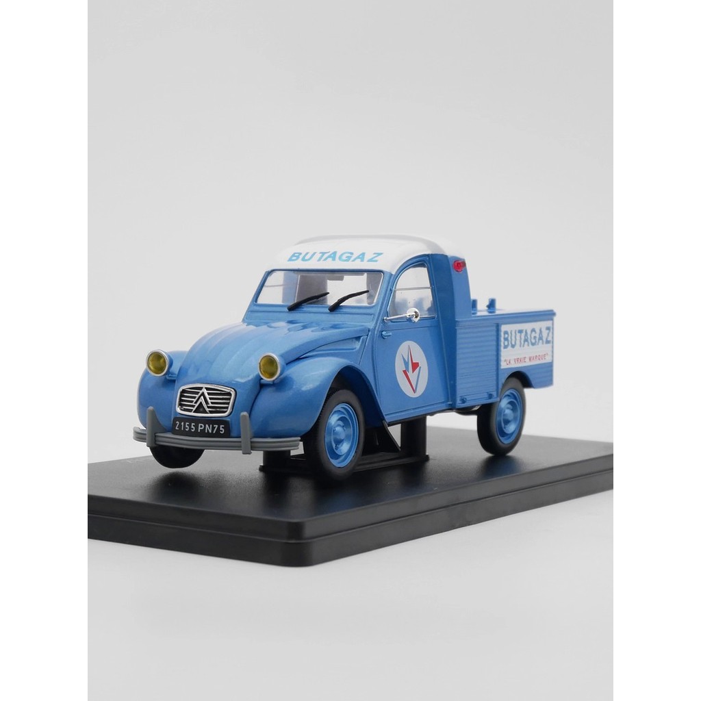 Ixo 1: 24 Citroen 2CV Pick Up Butagaz Citroen Pickup โมเดลรถของเล่นรถ