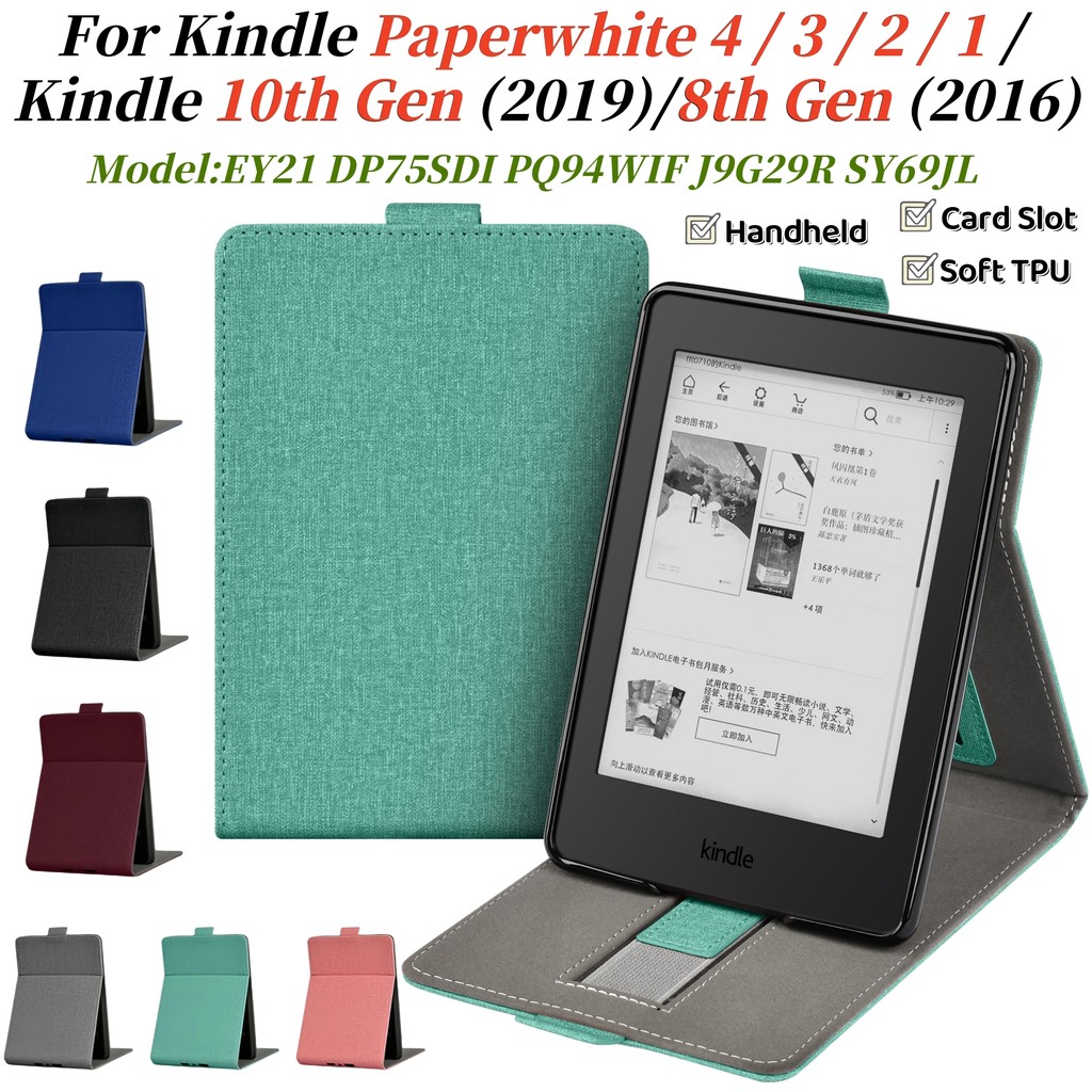 สําหรับ Kindle 10th 8th 7th 6th 5th Gen 6.0 Paperwhite 4 3 2 1 EY21 DP75SDI PQ94WIF J9G29R SY69JI E-
