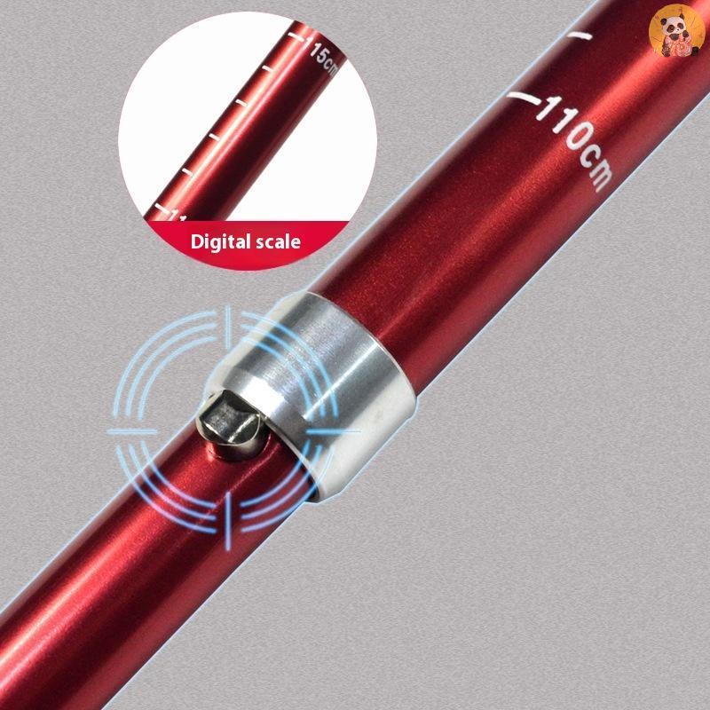 คานเดินป่า Trekking Pole แบบพกพา ปรับระดับได้ เหมาะสำหรับ Nordic walking และผู้สูงอายุ