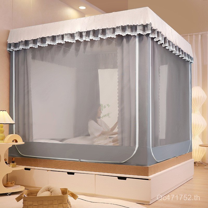 ครัวเรือนรูปแบบบัญชี Anti-Bed ผ้าม่านซิปมุ้งกันยุงแบบบูรณาการ RP4T ขายส่ง 1.5 ผ้าม่านกันแสง Shock-pr