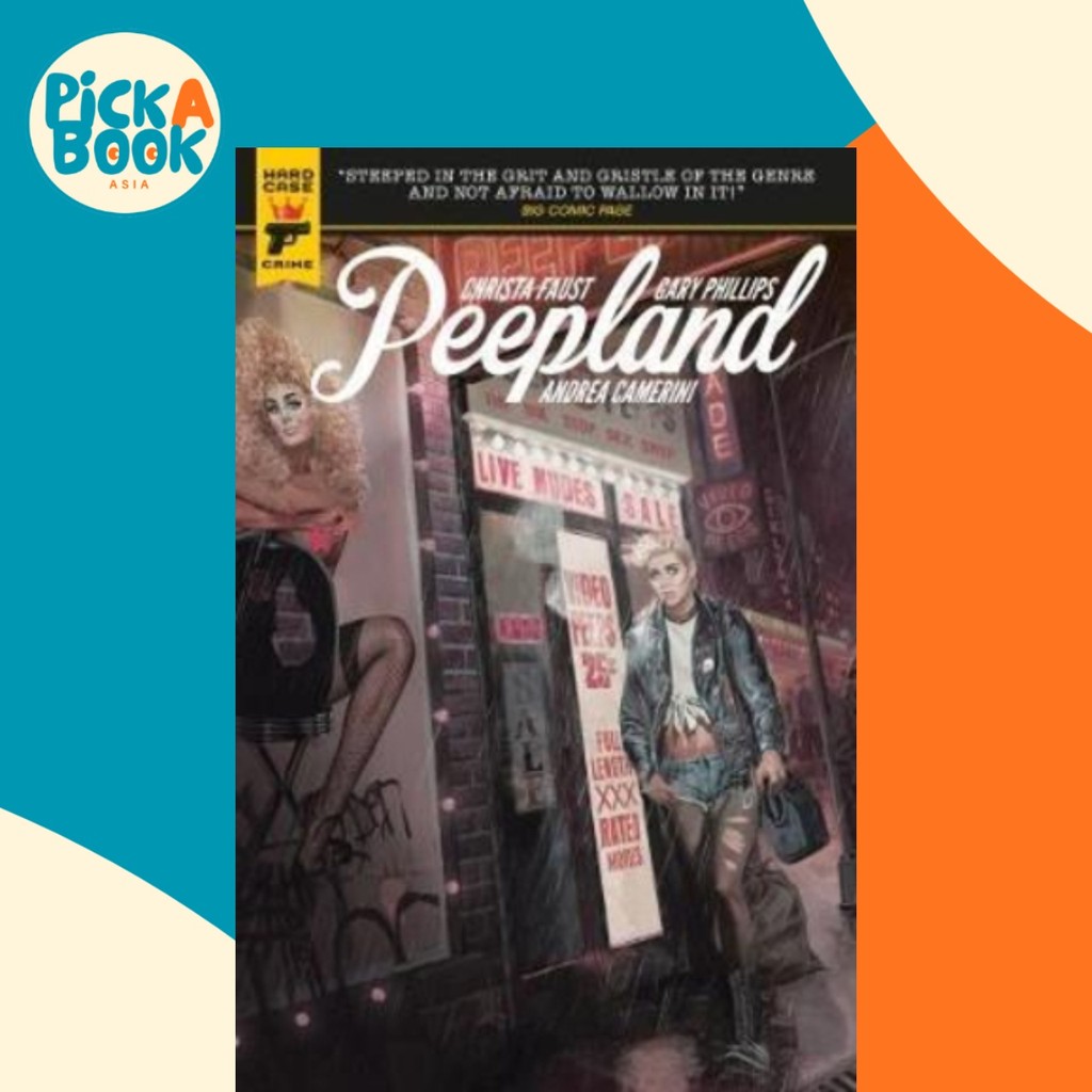 Peepland by Christa Faust (ฉบับสหราชอาณาจักรปกอ่อน)