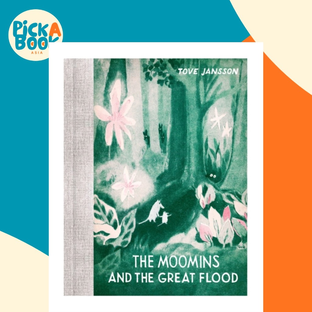 - Moomin และ Great Flood โดย Tove Jansson (US edition ปกแข็ง)