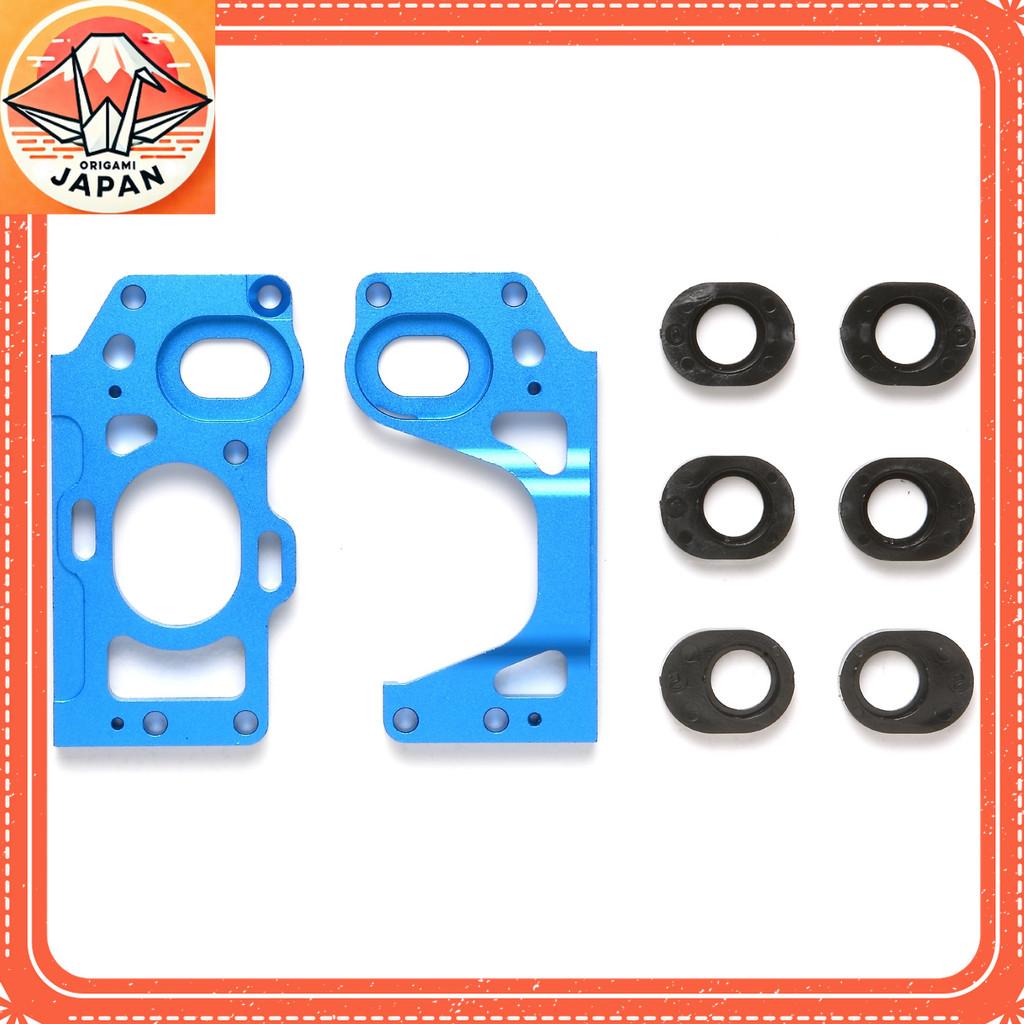 แท่นมอเตอร์อะลูมิเนียสีฟ้า สำหรับ F104 สายตรงจากญี่ปุ่น เพิ่มความแข็งแรงและความเท่ ให้กับรถยนต์บังคั