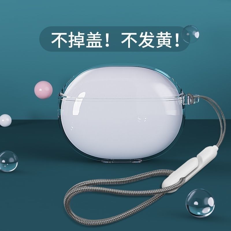 เคสสําหรับ HONOR CHOICE Earbuds X7, ฝาครอบเคสหูฟังแบบใส TPU