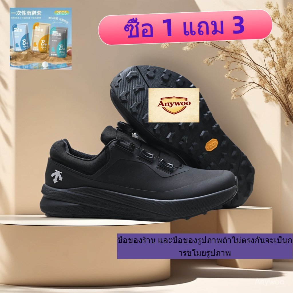 รองเท้า DESCENTE GORE-TEX วัสดุแฟชั่นรองเท้าผ้าใบทนต่อการสึกหรอ 2G7N