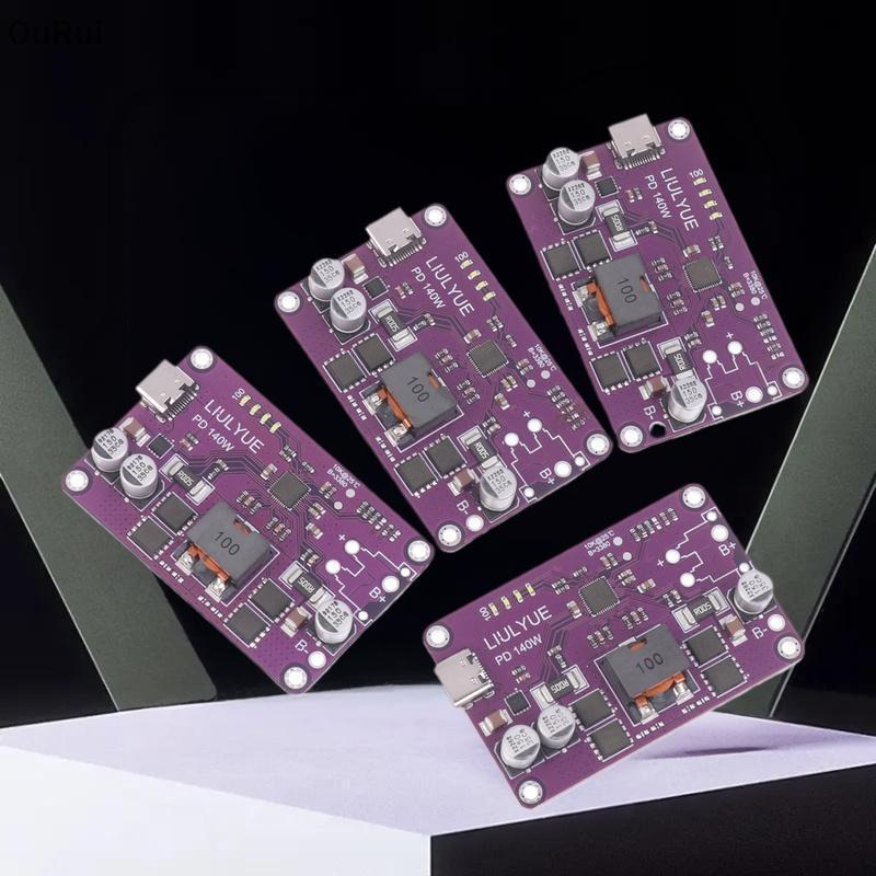 {B&C พ.ย.} PD3.1 140W Fast Charger Module 3S 4S 5S 6S Charger Discharger Module Type C Interface Sup