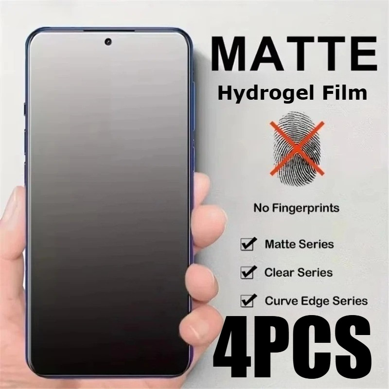 4PCS ความเป็นส่วนตัวฟิล์มนุ่มสําหรับ LG Stylo กํามะหยี่ G8X K22 K50 K62 Q52 K42 K71 Q60 K61 Q92 6 V6