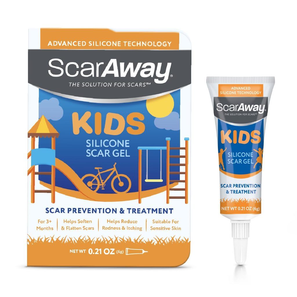 เจลรักษาแผลเป็น สำหรับเด็ก ScarAway Kids Silicone Scar Gel 100% Medical-Grade Silicone  Mommyloft