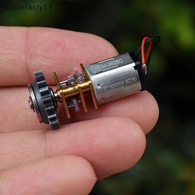 TA GA12-N20 Mini 12 มม.โลหะเต็มรูปแบบเกียร์มอเตอร์ DC 5V 6V 93RPM-115RPM ความเร็วช้า Micro เกียร์ลดม