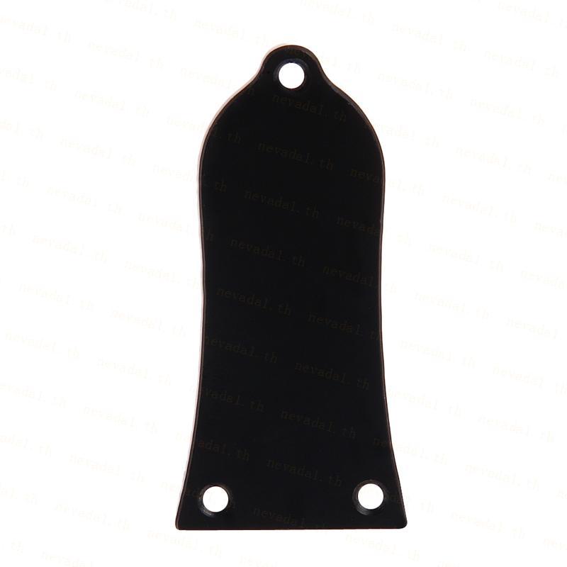 ʚɞ Ne ʚɞ 3 หลุมกระดิ่งรูปร่างพลาสติกกระดิ่งสไตล์กีตาร์ไฟฟ้า Truss Rod Cover สําหรับ Gibson