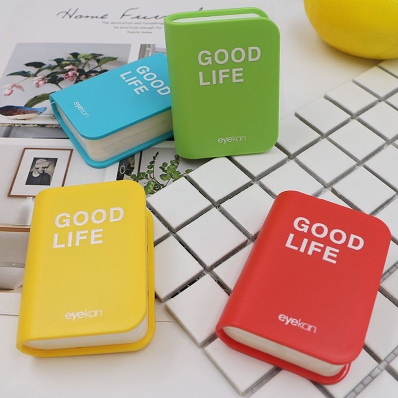EYEKAN หนังสือน่ารักในลักษณะคอนแทคเลนส์ขนาดเล็ก พร้อมกล่องสะสมอุปกรณ์ครบเซ็ต pdd/20251121
