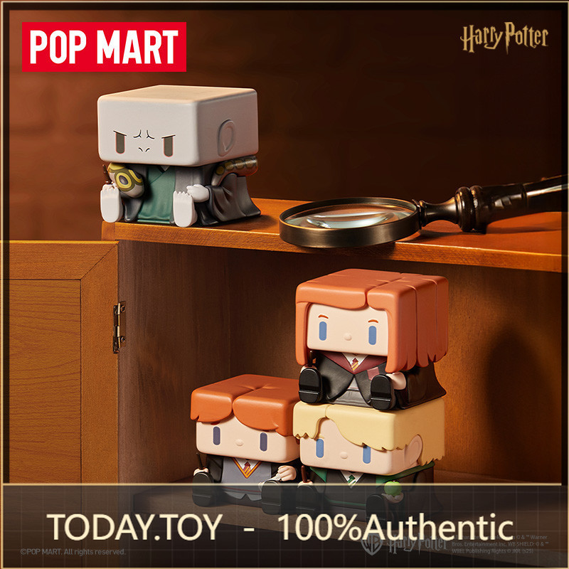 P POPMART POPMART Harry Potter POP CUBE-2-3 Series กล่องปริศนาฟิกเกอร์