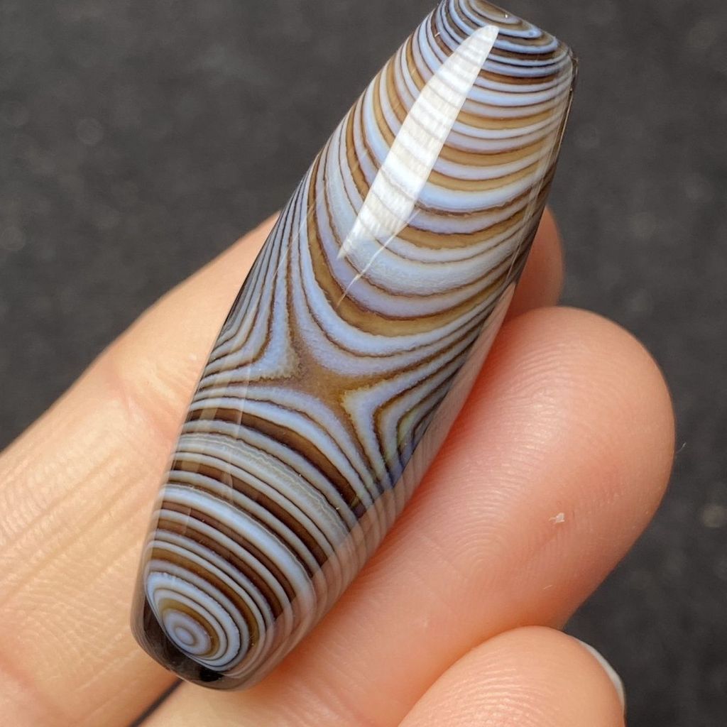 เบอร์ 2 ธรรมชาติ Tangled Silk Agate Buu Sea Jade Sky Eye Barrel ลูกปัด Dzi ลูกปัด Strangle สร้อยข้อม