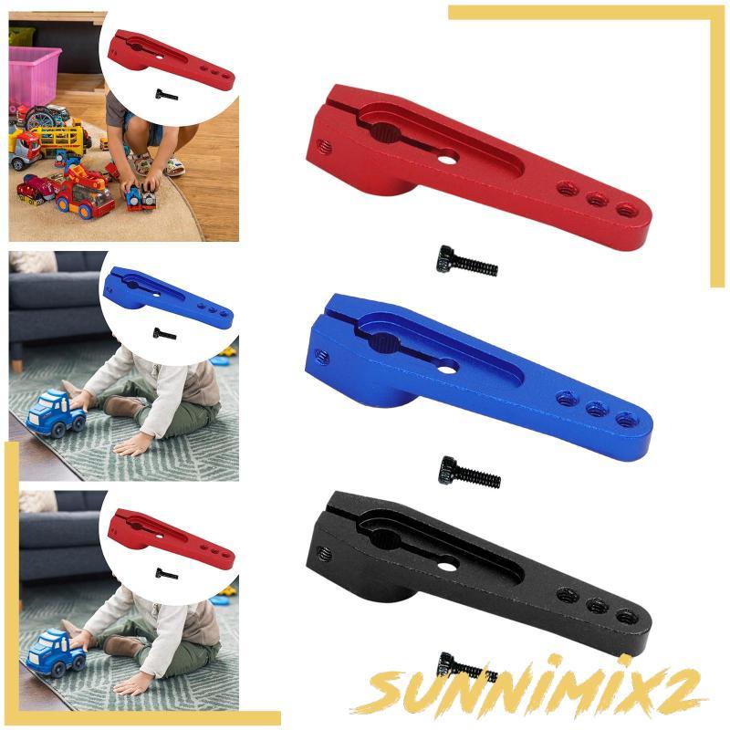 [Sunnimix2] แขนพวงมาลัยเซอร์โวอลูมิเนียมอัลลอยด์ 25T พร้อมด้าย M2 สําหรับรุ่นรถ RC