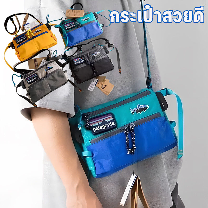 กระเป๋าสะพายไหล่ (ข้าง) แฟชั่น ใหม่ กันน้ำ แต่งซิป ความจุใหญ่ สไตล์เกาหลี นักเรียน