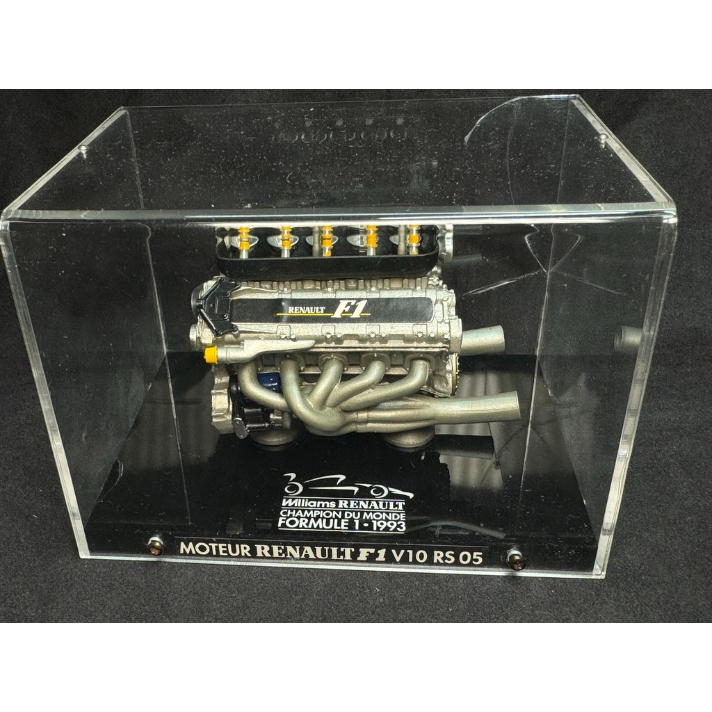 有 1/8 威斯 雷诺 Williams renault แชมป์ du monde สูตร F1 moteur renault F1 V10 RS 05发动机,FW14B引
