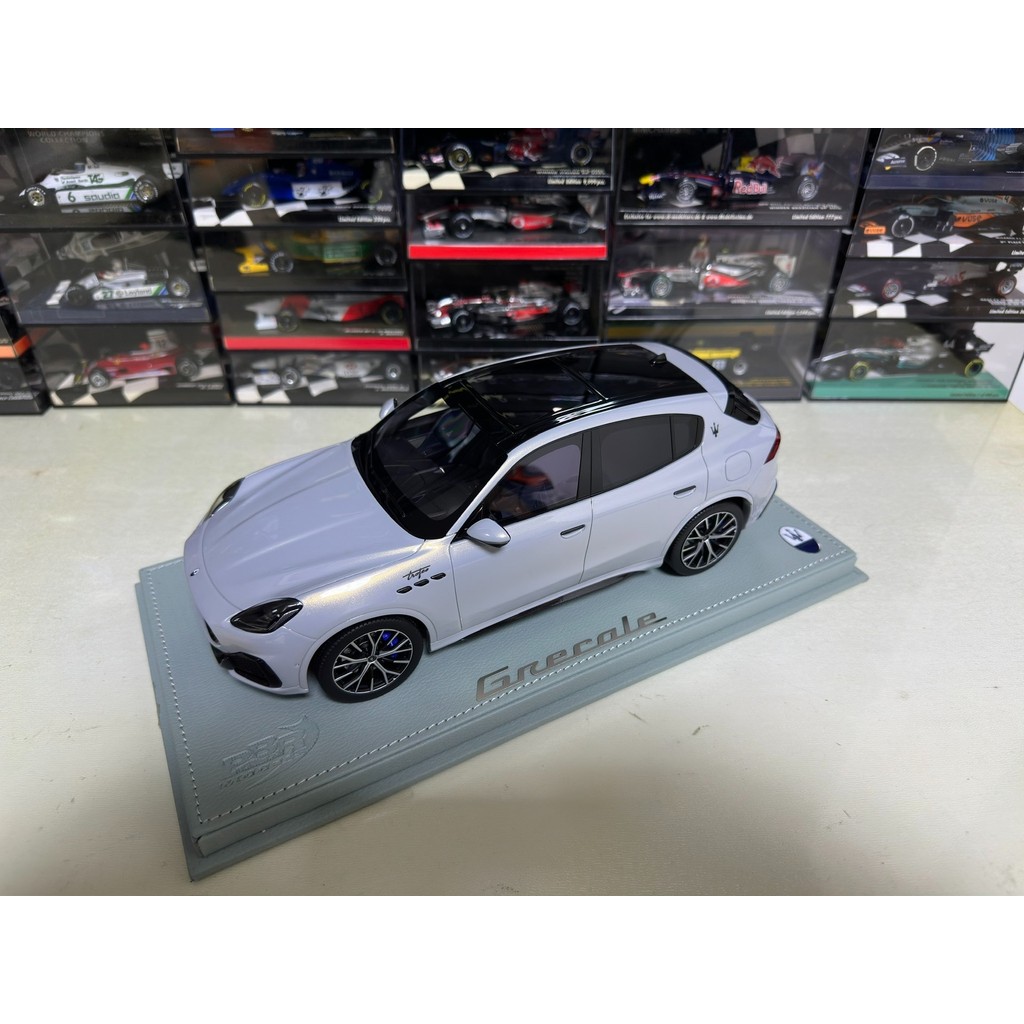 BBR 1/18 Maserati Grecale Trofeo Model Resin Enclosed Model, ห้ามเปิดประตู.Original Package Flawless