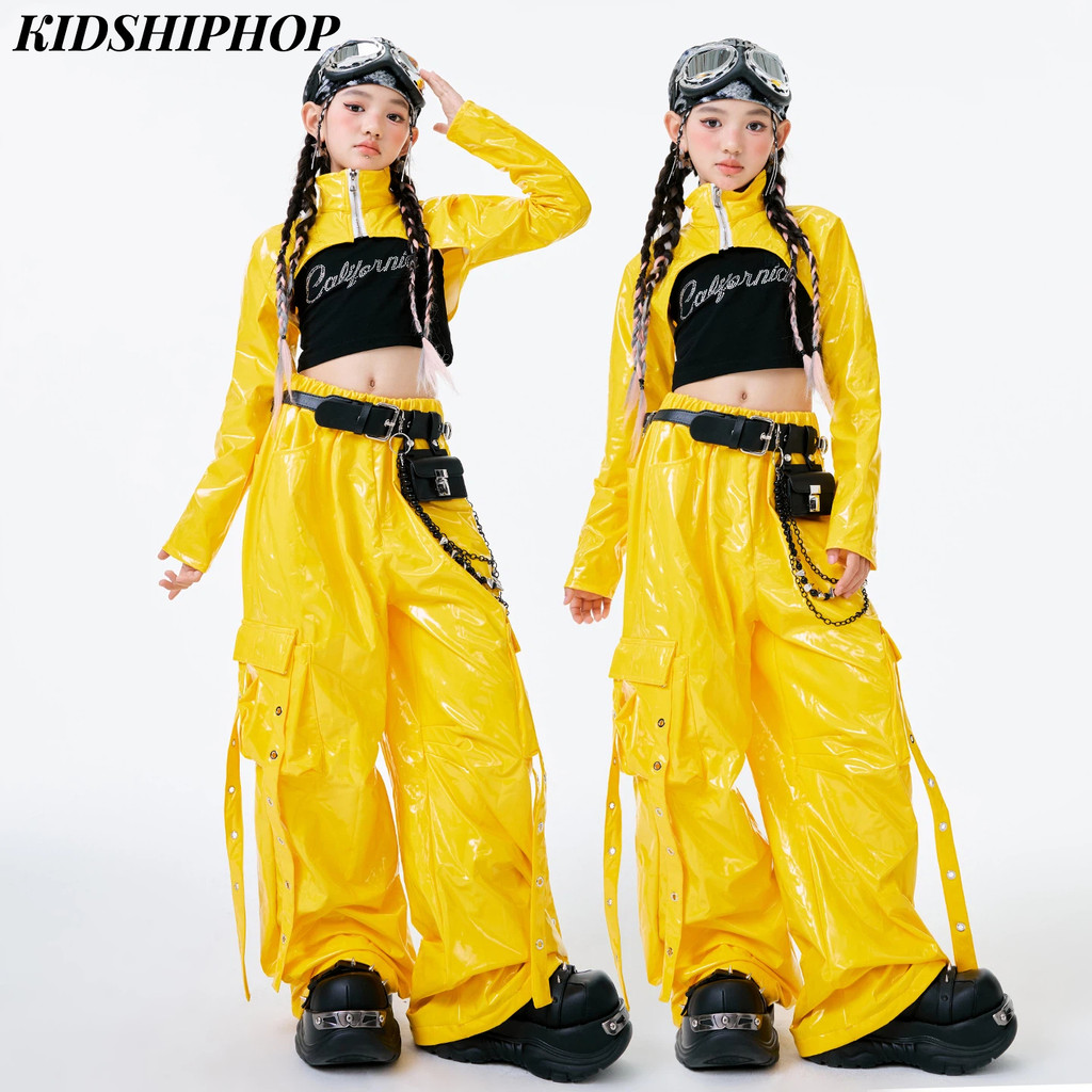 สาวแจ๊สแดนซ์ฝึกเสื้อผ้าชุดเด็กฮิปฮอปและถนนเต้นรําประสิทธิภ รูปที่ 5